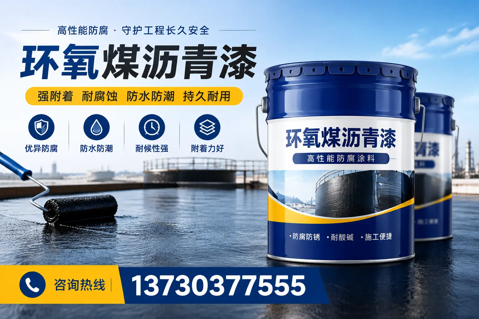 如何判断环氧煤沥青漆的质量?来宾消费者指南